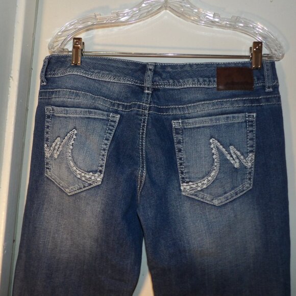 Maurices Low Rise Boot Cut Jeans Sz 11/12 Reg - Picture 5 of 7